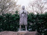 原城跡の天草四郎像